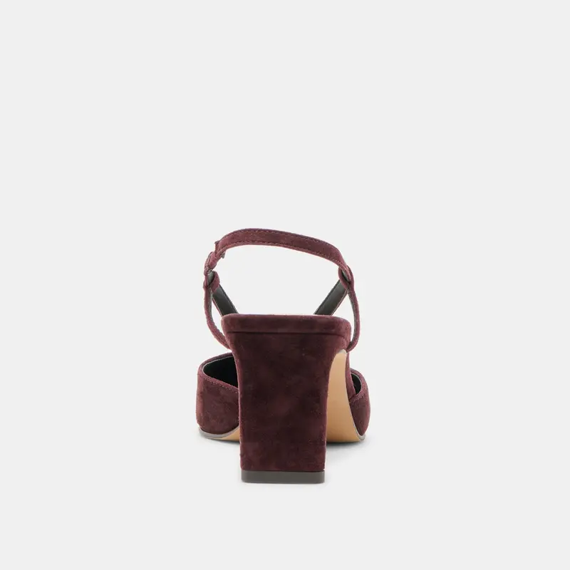 Ginay Heels Mulberry Suede 7