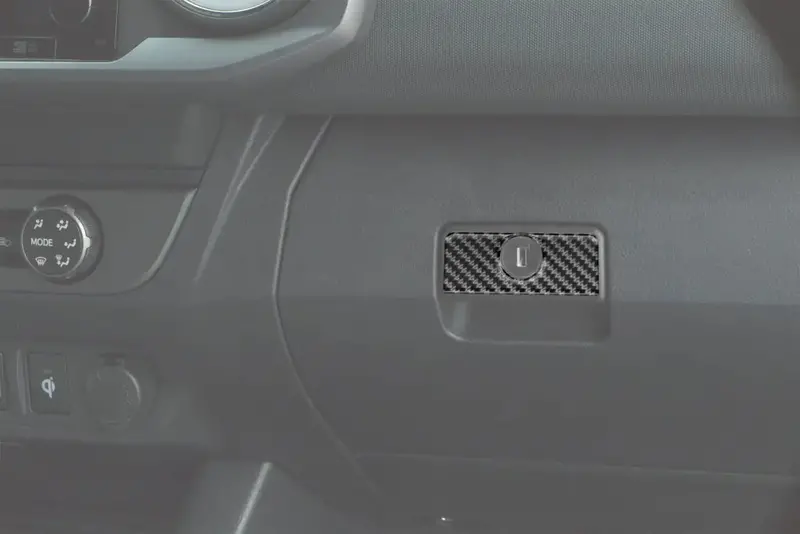 Glove Box Handle Accent Overlay Fits 2016-2023 Toyota Tacoma 1