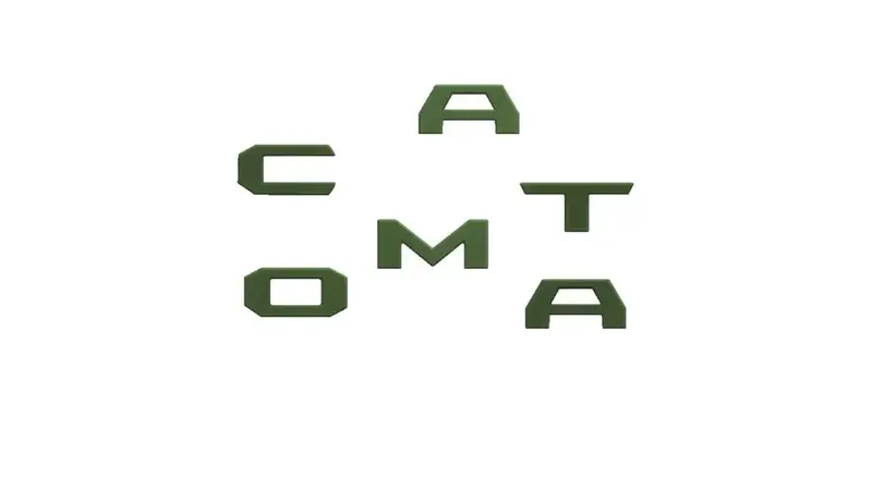 Glovebox Inlay (For 2016-2023 Tacoma) - Army Green 1