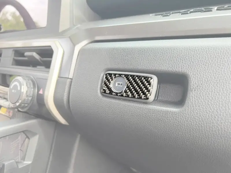 Glovebox Latch Accent Trim Fits 2024-2024 Toyota Tacoma & 2025-2026 4Runner 1