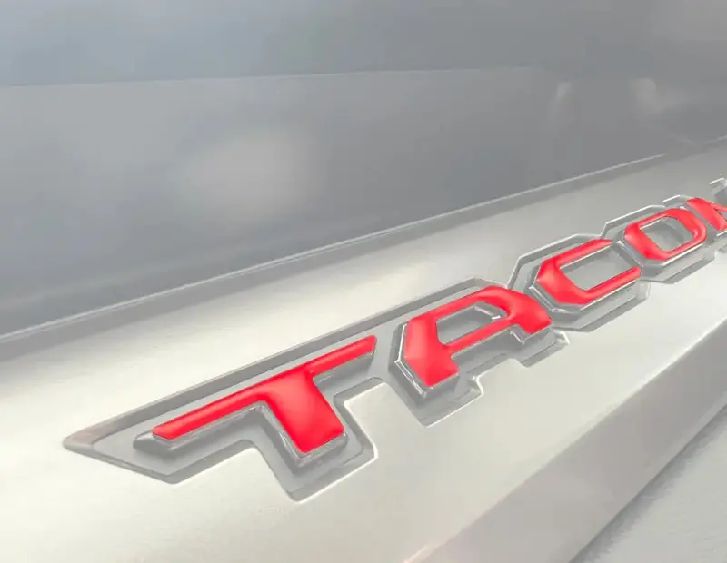 Glovebox Letter Overlays Fits 2024-2026 Toyota Tacoma 1