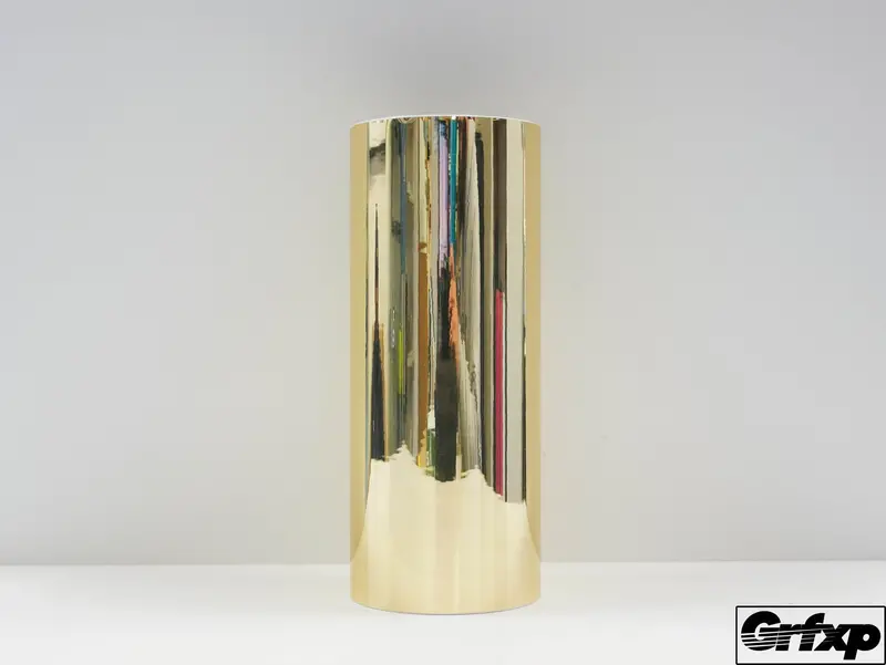 Gold Chrome Specialty Vinyl (By The Foot) 1