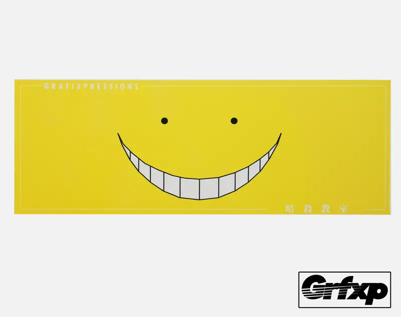 Grafixpressions Japanese Smile Limited Edition Printed Sticker 1