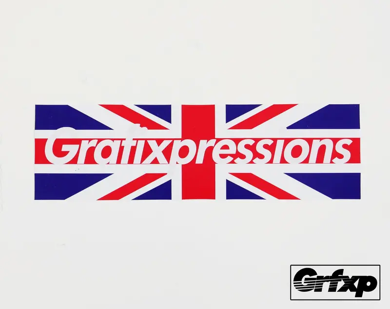 Grafixpressions Uk Flag Printed Sticker 1