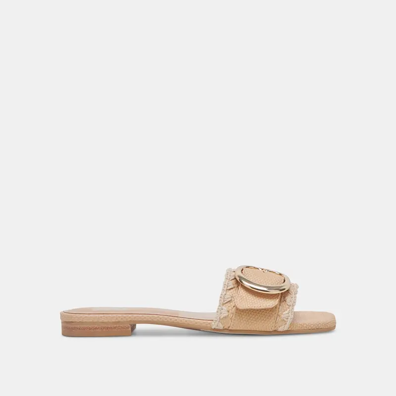 Grecia Sandals Lt Natural Raffia - Re:Vita 1