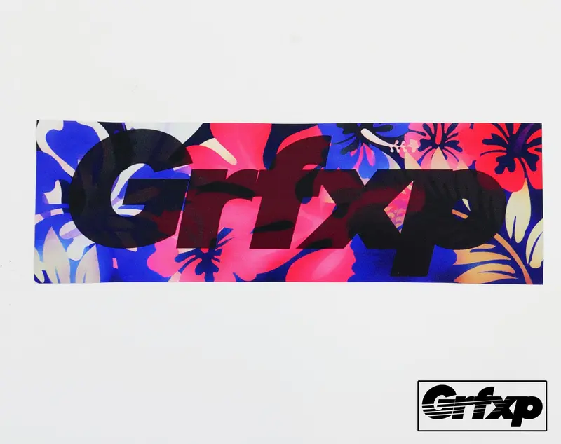 Grfxp Flora Printed Sticker 1