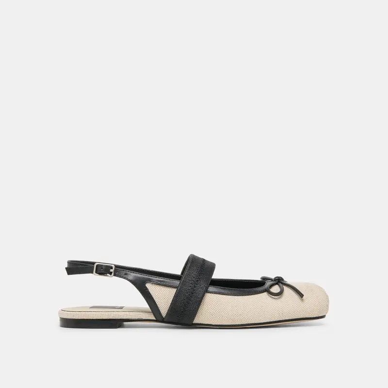 Grifan Flats Natural Black Linen 1