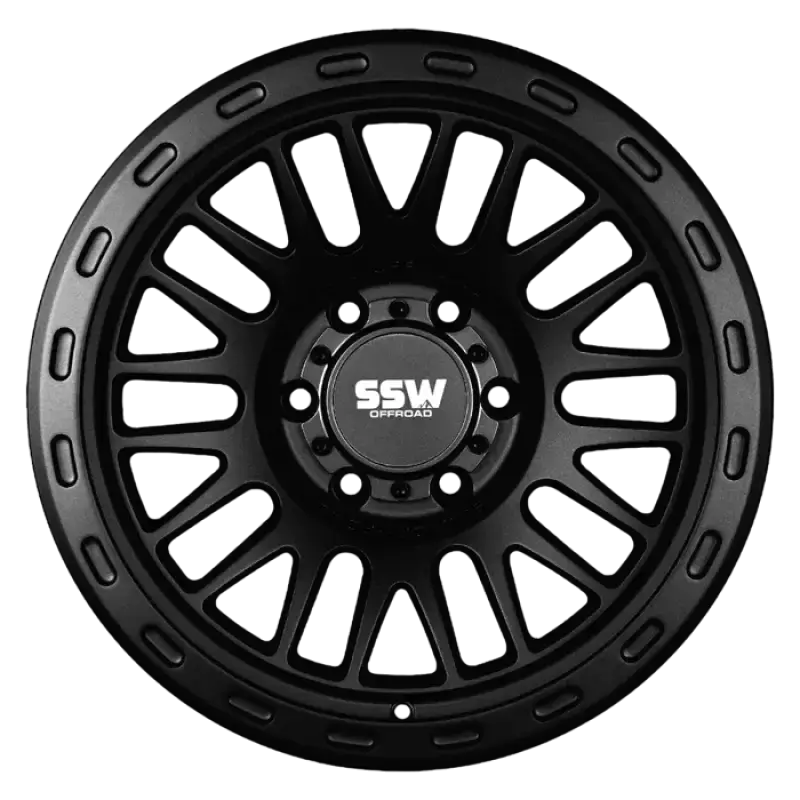 Griffon / Matte Black / 17X9.0 -25 1
