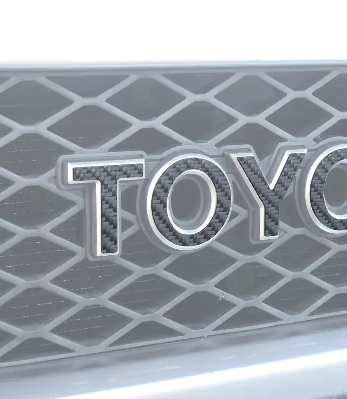 Grill Letter Overlays Fits 2006-2014 Toyota Fj Cruiser 1