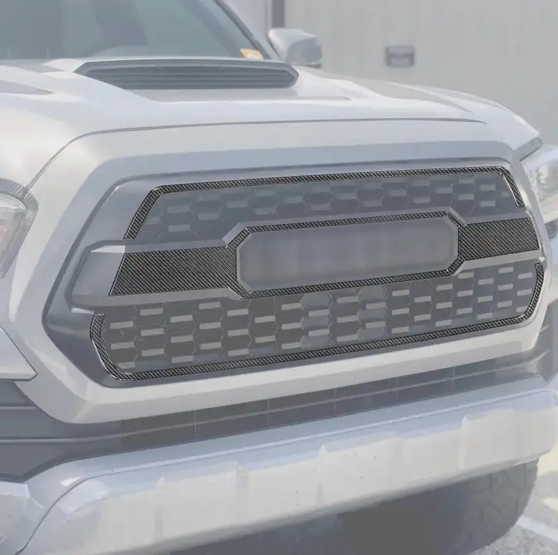 Grille Accent Overlays Fits 2016-2023 Toyota Tacoma 1