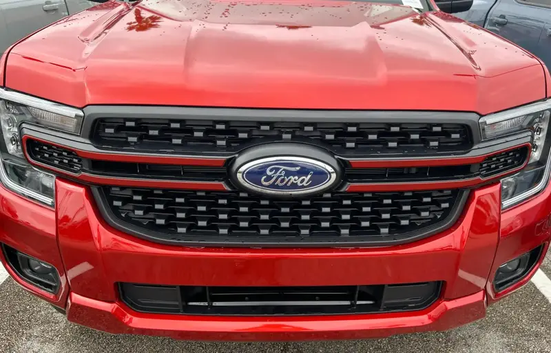 Grille Accent Trim Fits 2024-2026 Ford Ranger 2