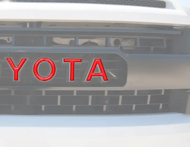 Grille Letter Overlays Fits 2014-2021 Toyota Tundra 1