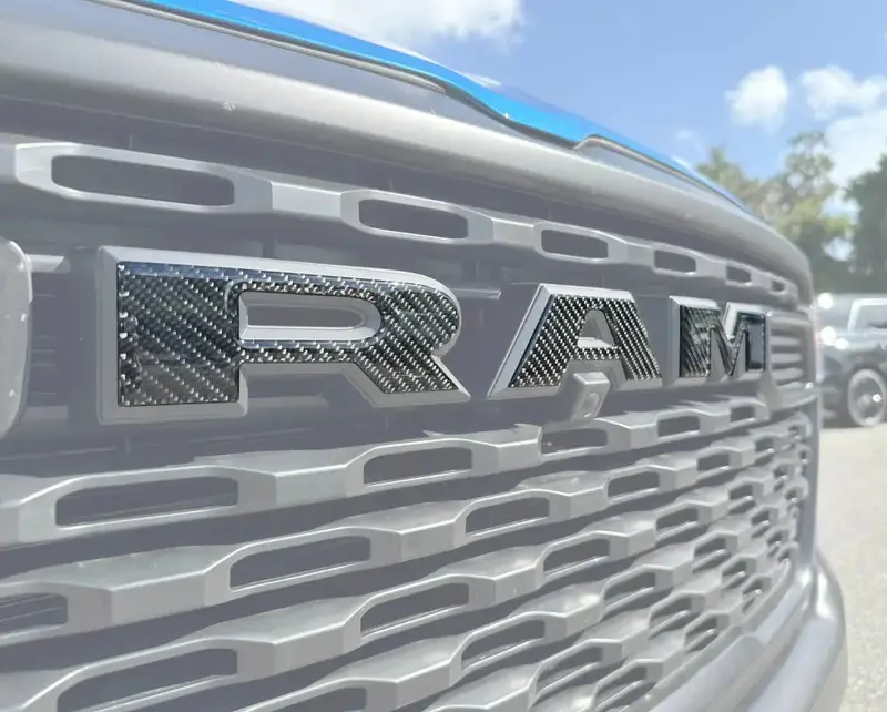 Grille Letter Overlays Fits 2025-2026 Ram 1500/2500/3500 1
