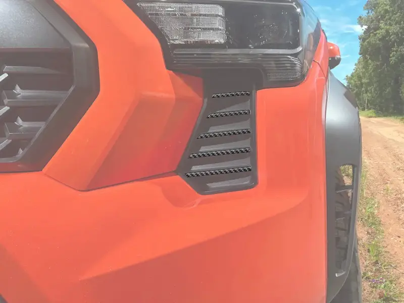 Grille Side Line Accent Trim Fits 2024-2026 Toyota Tacoma 1