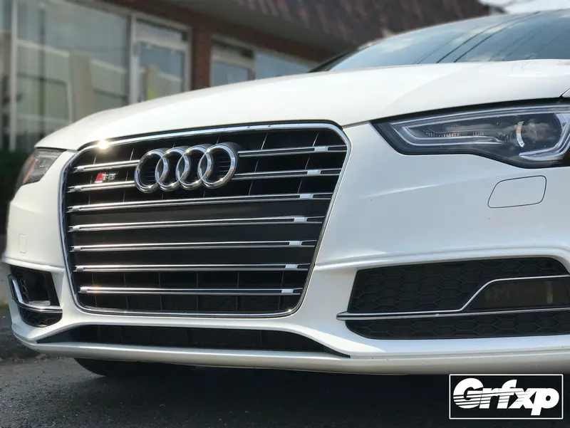 Grille Strip Overlay Kit For B8.5 Audi S5/A5 S-Line (2013 - 2016) 1
