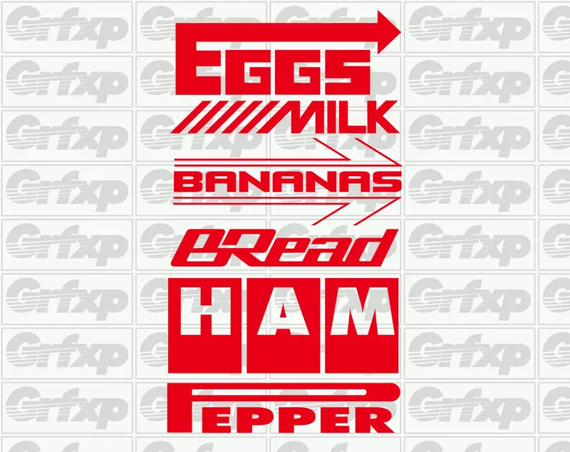 Grocery List Roll Call Sticker 1