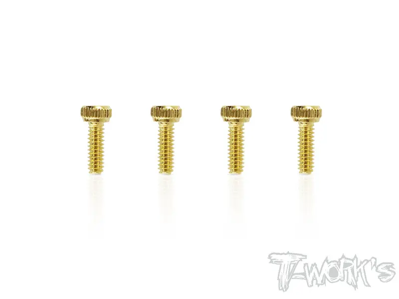 Gss-1605H 1.6Mmx5mm Gold Plated Steel Hex. Socket Head Screws（4Pcs.） 1