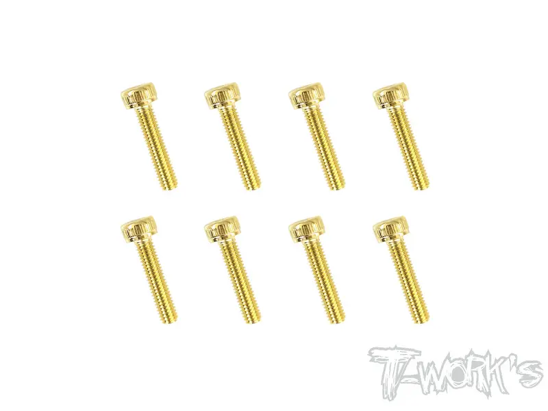 Gss-314H 3Mmx14mm Gold Plated Hex. Socket Head Screws（8Pcs.） 1