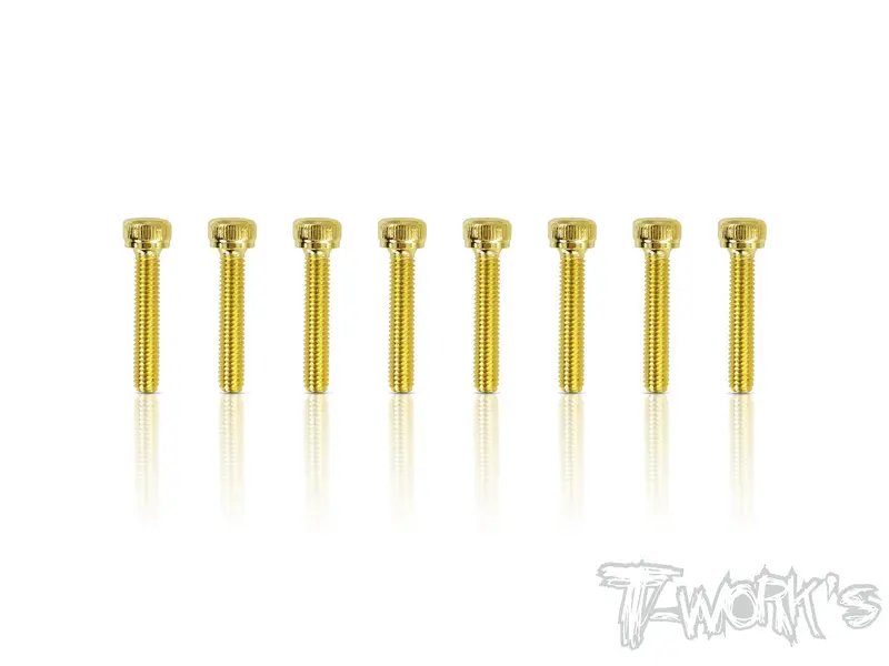 Gss-316H 3Mmx16mm Gold Plated Hex. Socket Head Screws（8Pcs.） 1
