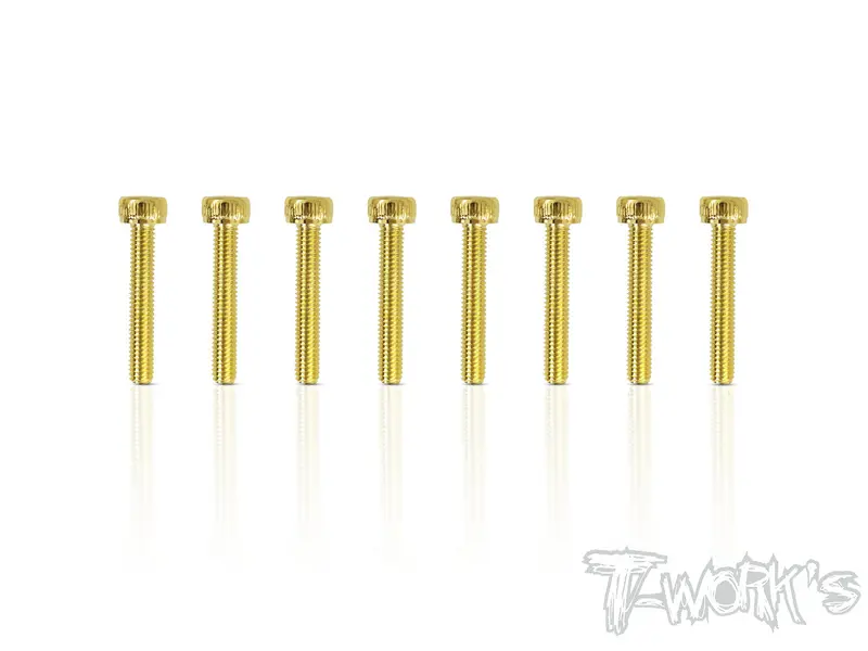Gss-318H 3Mmx18mm Gold Plated Hex. Socket Head Screws（8Pcs.） 1