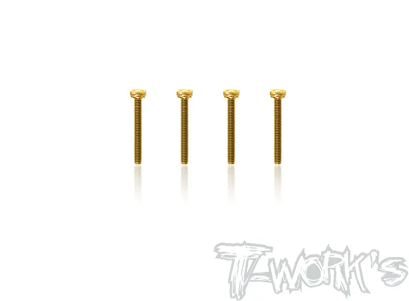 Gss-330H 	3Mmx30mm Gold Plated Steel Hex. Socket Head Screws（4Pcs.） 1