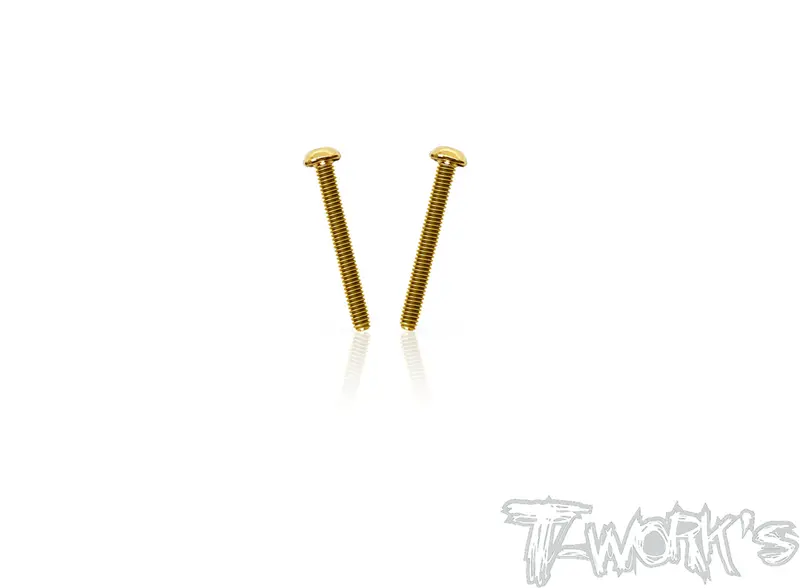 Gss-340B	 3Mmx40mm Gold Platedsteel  Button Head Screws（2Pcs.） 1