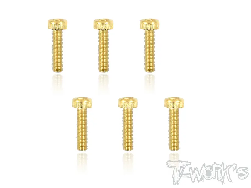 Gss-416H 4Mmx16mm Gold Plated Steel Hex. Socket Head Screws（6Pcs.） 1