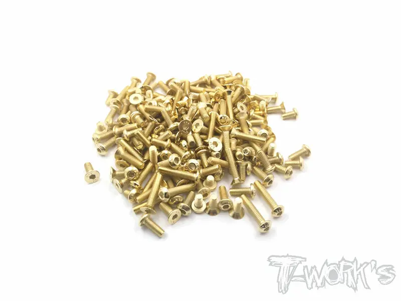 Gss-S35-3 Gold Plated Steel Screw Set 181Pcs. ( For Sworkz S35-3 ) 1