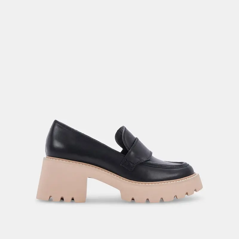 Halona Loafers Black Leather - Re:Vita 1
