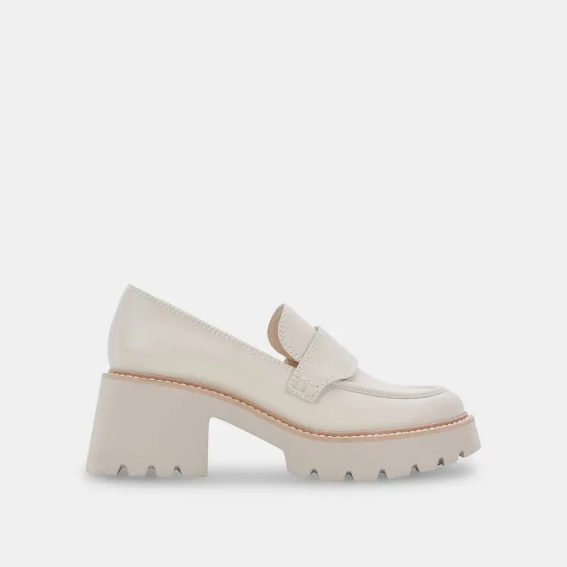 Halona Loafers Ivory Leather - Re:Vita 1