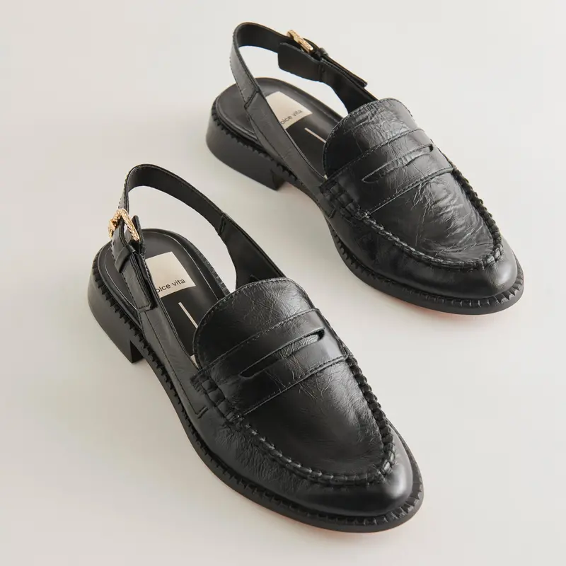 Hardi Loafers Midnight Crinkle Patent - Re:Vita 1