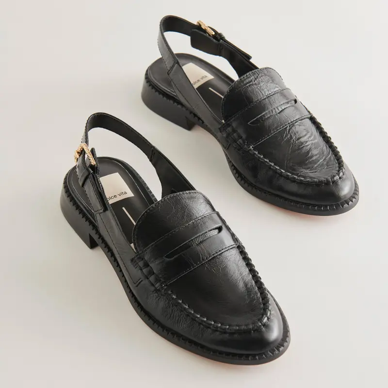 Hardi Loafers Midnight Crinkle Patent - Re:Vita 2