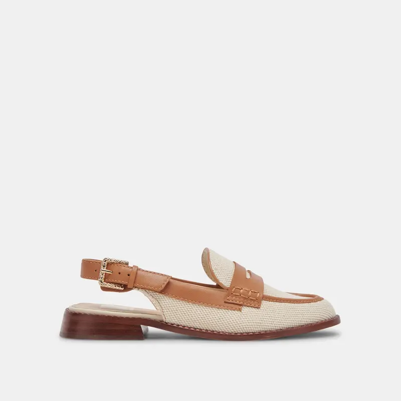 Hardi Loafers Tan Multi Canvas - Re:Vita 1
