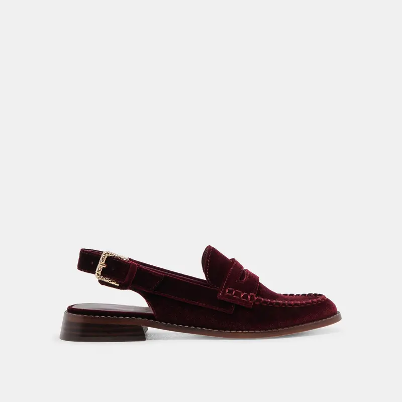 Hardi Loafers Wine Velvet - Re:Vita 1
