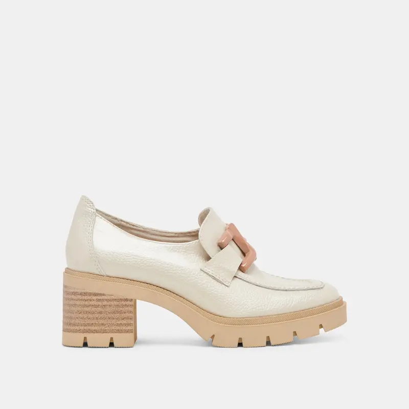 Harold Heels Ivory Patent Leather - Re:Vita 1