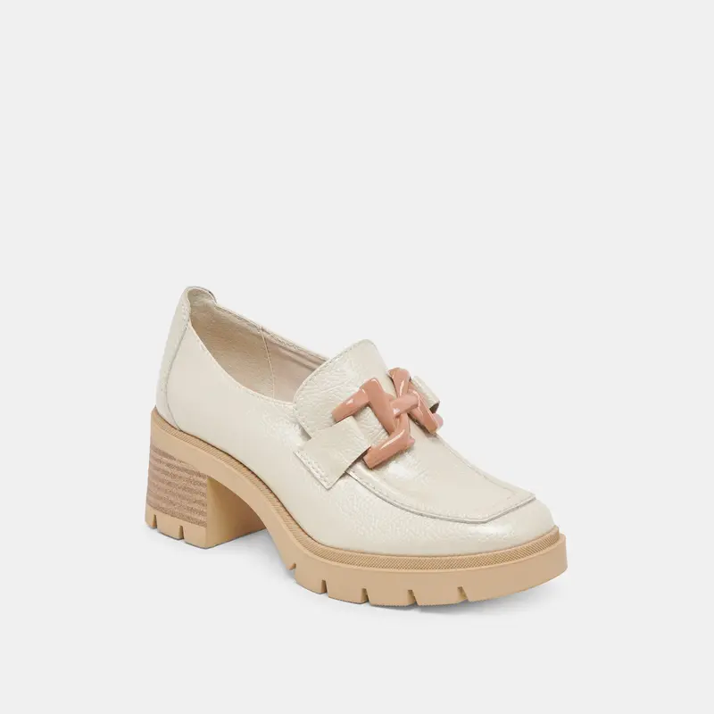 Harold Heels Ivory Patent Leather - Re:Vita 2