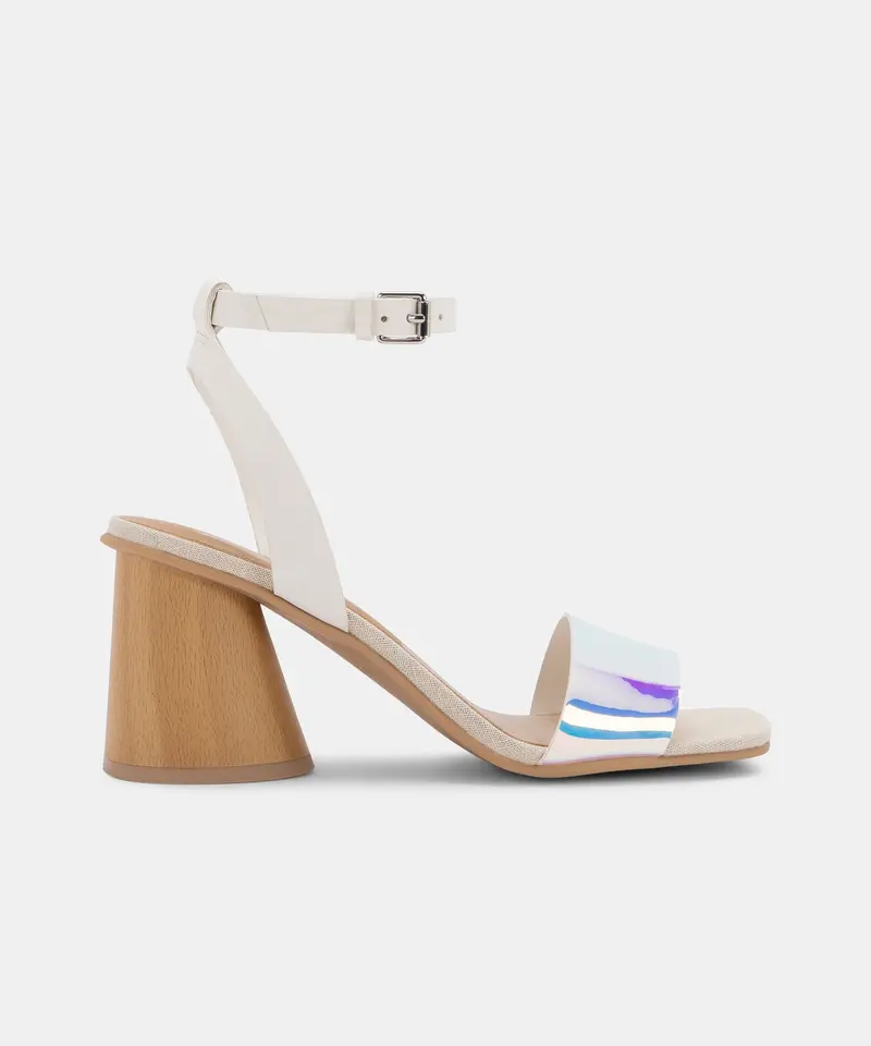 Hazel Heels Silver Iridescent - Re:Vita 1