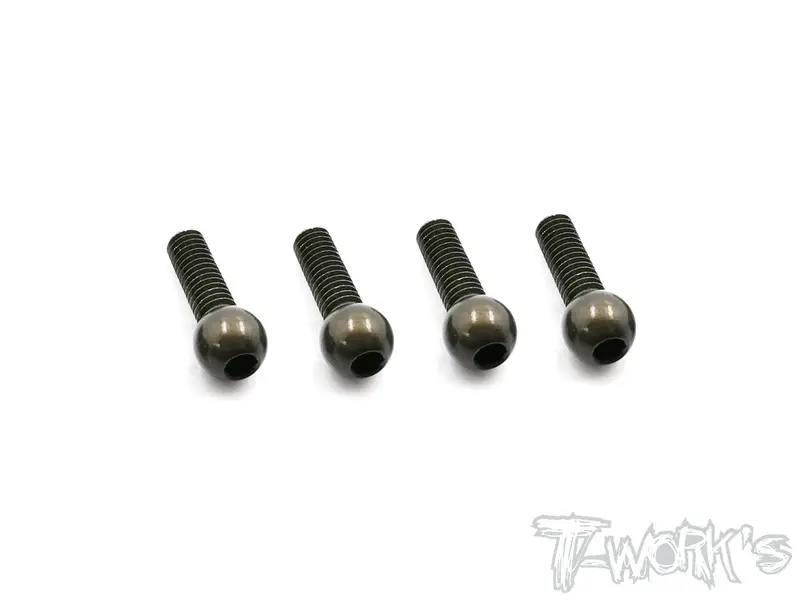 Hcb-005A 7075-T6 Hard Coated Alum Anti-Roll Bar Ball  ( For Mugen Mtc1/Mtx7 ) 4Pcs. 1