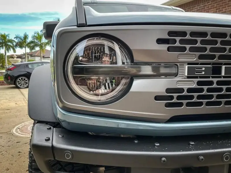 Headlight Bucket Inlays For 2021+ Bronco Badlands / Wildtrak / First Edition 1