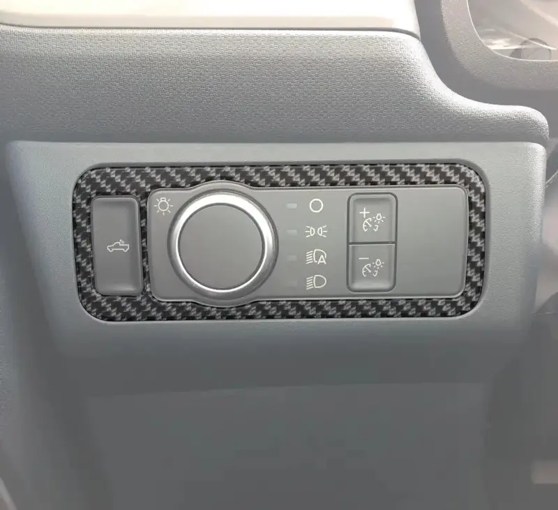 Headlight Switch Accent Overlay Fits 2022-2026 Ford Maverick 1