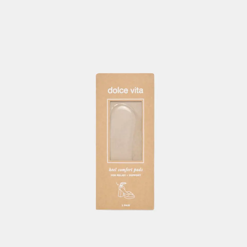 Heel Comfort Pads Clear 1