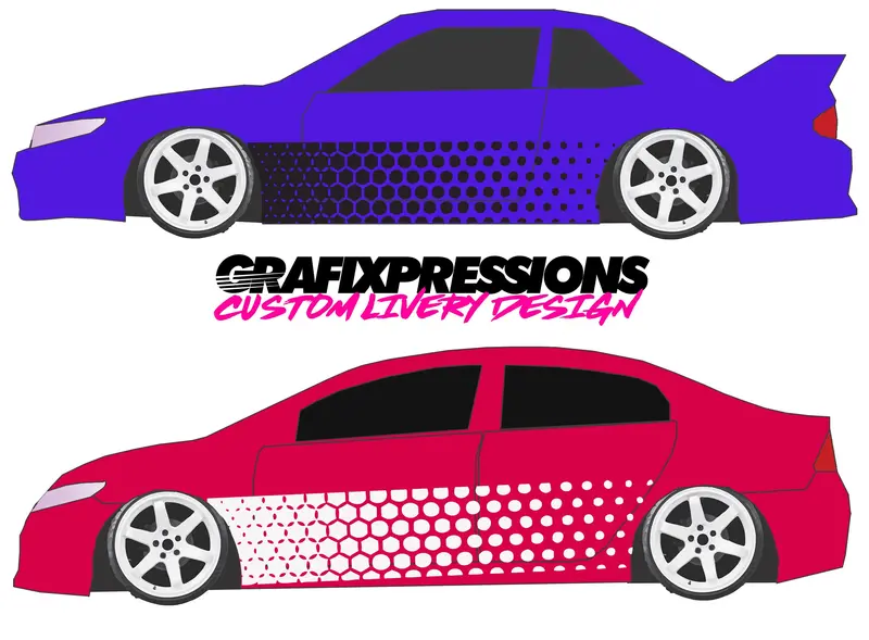 Hex Fade - Custom Vehicle Livery Graphics 1