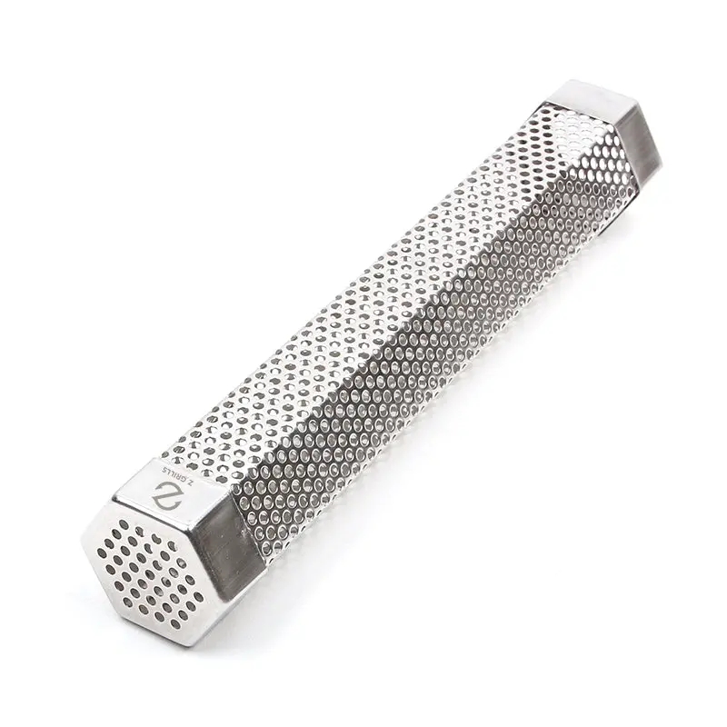 Hexagon Tube Smoker With 2 Hooks And Brush 1
