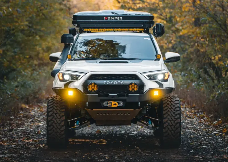Hi-Lite Overland For Toyota 4Runner Front Bumper 5Th Gen (2010-2024) [No Bull Bar] 1