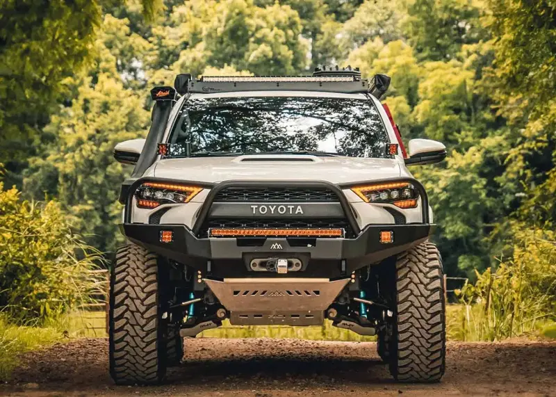 Hi-Lite Overland Front Bumper For Toyota 4Runner 5Th Gen (2010-2024) [Bull Bar] 1