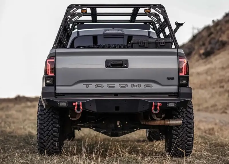 Hi-Lite Overland Rear Bumper For Toyota Tacoma 3Rd Gen (2016-2023) 1