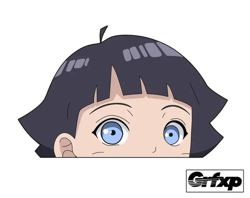Himawari Peeker Printed Sticker 1