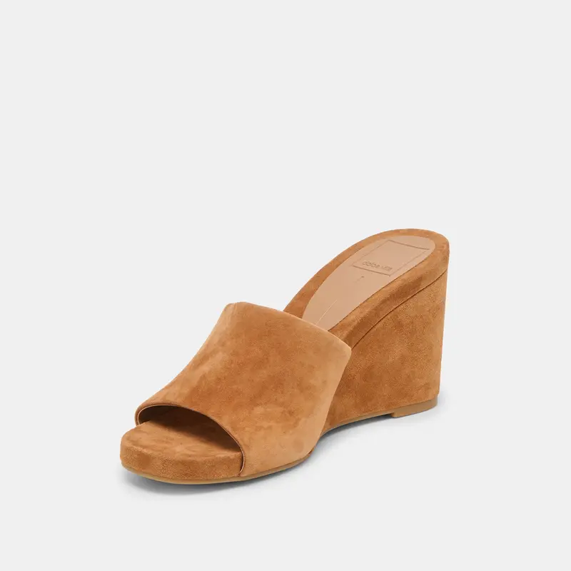 Holta Wedges Brown Suede 4