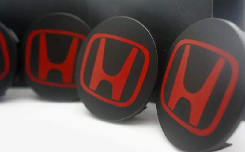 Honda Center Cap Stickers (4 Pack) 1