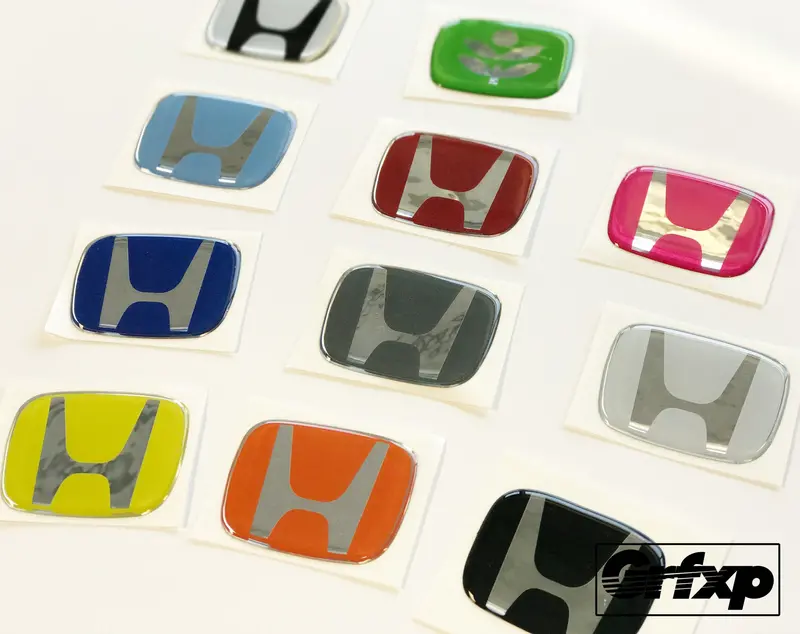 Honda Steering Wheel Gelled Emblem 1